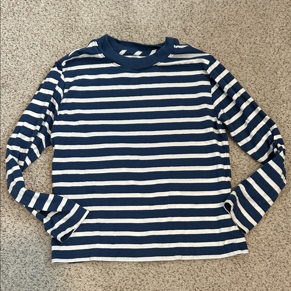 J. Crew Crewcuts Striped T Shirt, 6-7 (small) - Picture 1 of 5
